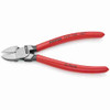 Knipex 7201160SB 6 1/4 inch Flush Cutting Diagonal Pliers showing with open jaws Knipex 7201160SB 6 1/4 inch Flush Cutting Diagonal Pliers showing with open jaws