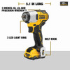 DeWalt DCF902F2 XTREME Brushless 12V 3/8 inch Impact Wrench Kit showing features