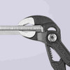 Knipex 8701400SBA 16 inch Cobra Water Pump Plier showing holding flat stock