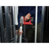 Milwaukee 2632-22XC M18 Cordless ProPEX Expansion Tool Kit showing in use expanding pex pipe between steal studs Milwaukee 2632-22XC M18 Cordless ProPEX Expansion Tool Kit showing in use expanding pex pipe between steal studs