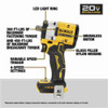 DeWalt DCF922B ATOMIC 20V MAX Cordless Brushless 1/2 inch Impact Wrench with Detent Pin Anvil (Tool Only) showing features of the impact driver