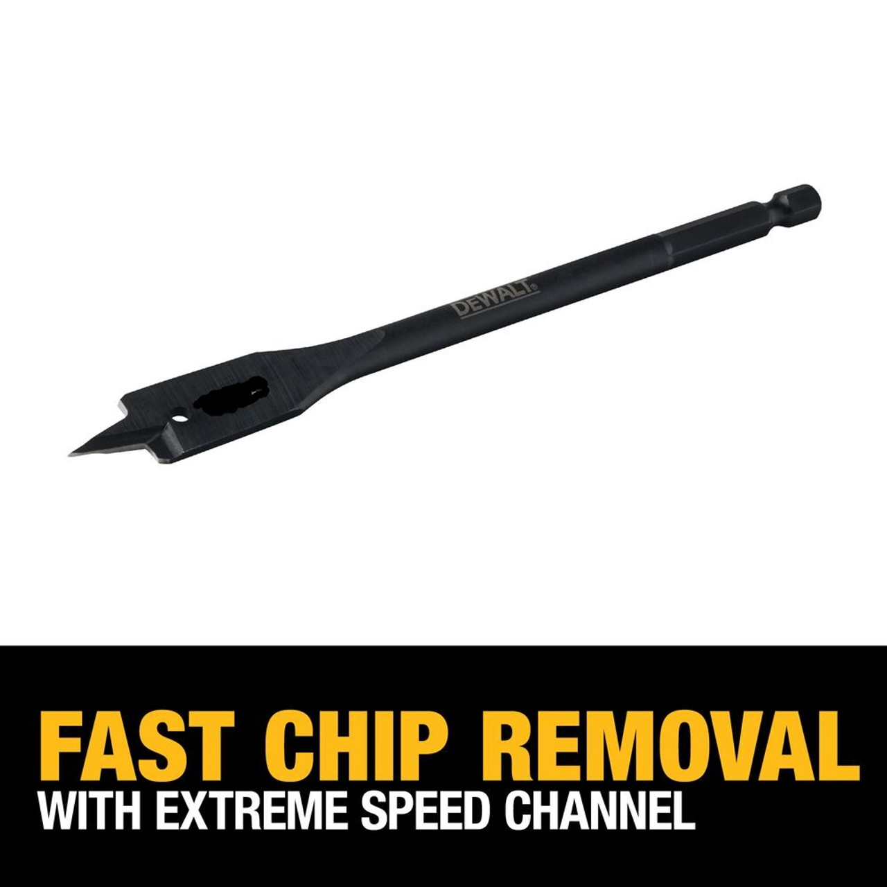 DeWalt DW1578 3/4 inch x 6 inch Heavy Duty Spade Bit DeWalt DW1578 3/4 inch x 6 inch Heavy Duty Spade Bit