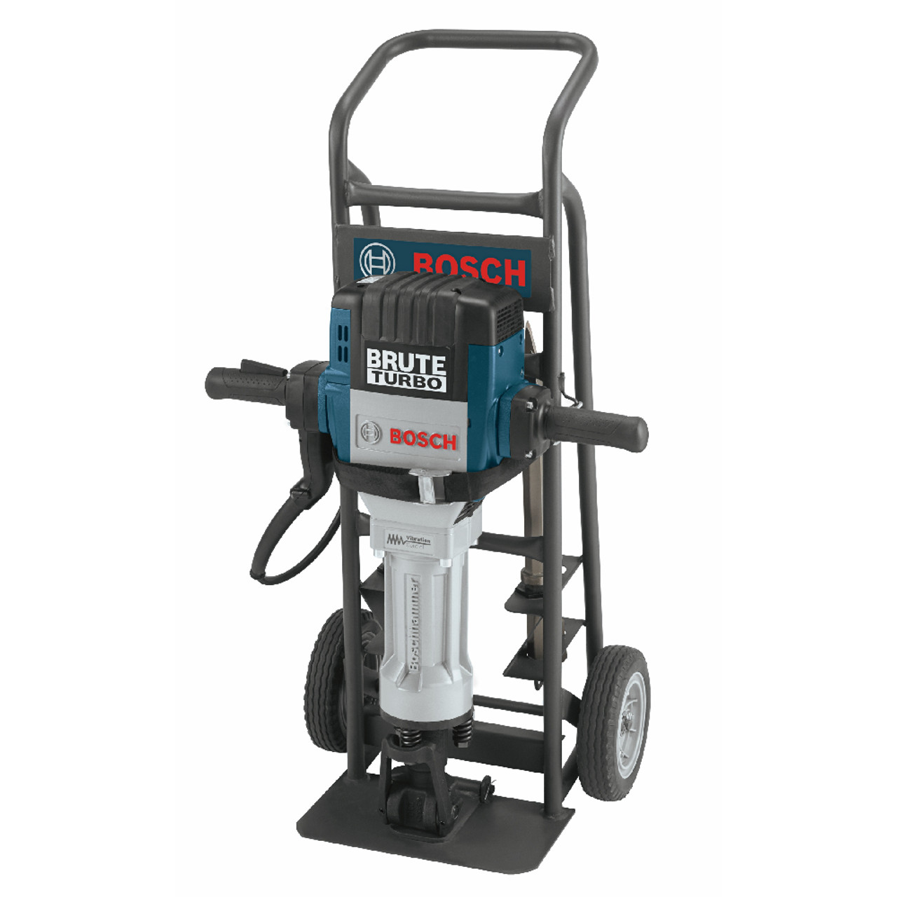 Bosch BH2770VCD Brute Turbo 15 Amp 1-1/8 inch Hex Breaker Hammer with Deluxe Cart