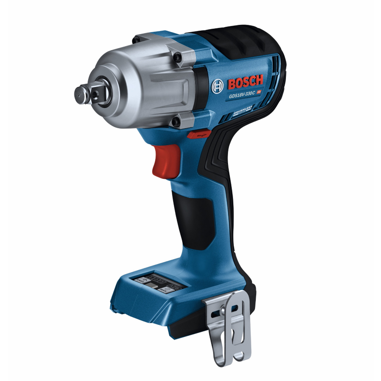 Bosch GDS18V-330CN Cordless Brushless 1/2 inch Mid-Torque Impact Wrench with Friction Ring and Thru-Hole (Tool Only) Bosch GDS18V-330CN Cordless Brushless 1/2 inch Mid-Torque Impact Wrench with Friction Ring and Thru-Hole (Tool Only)