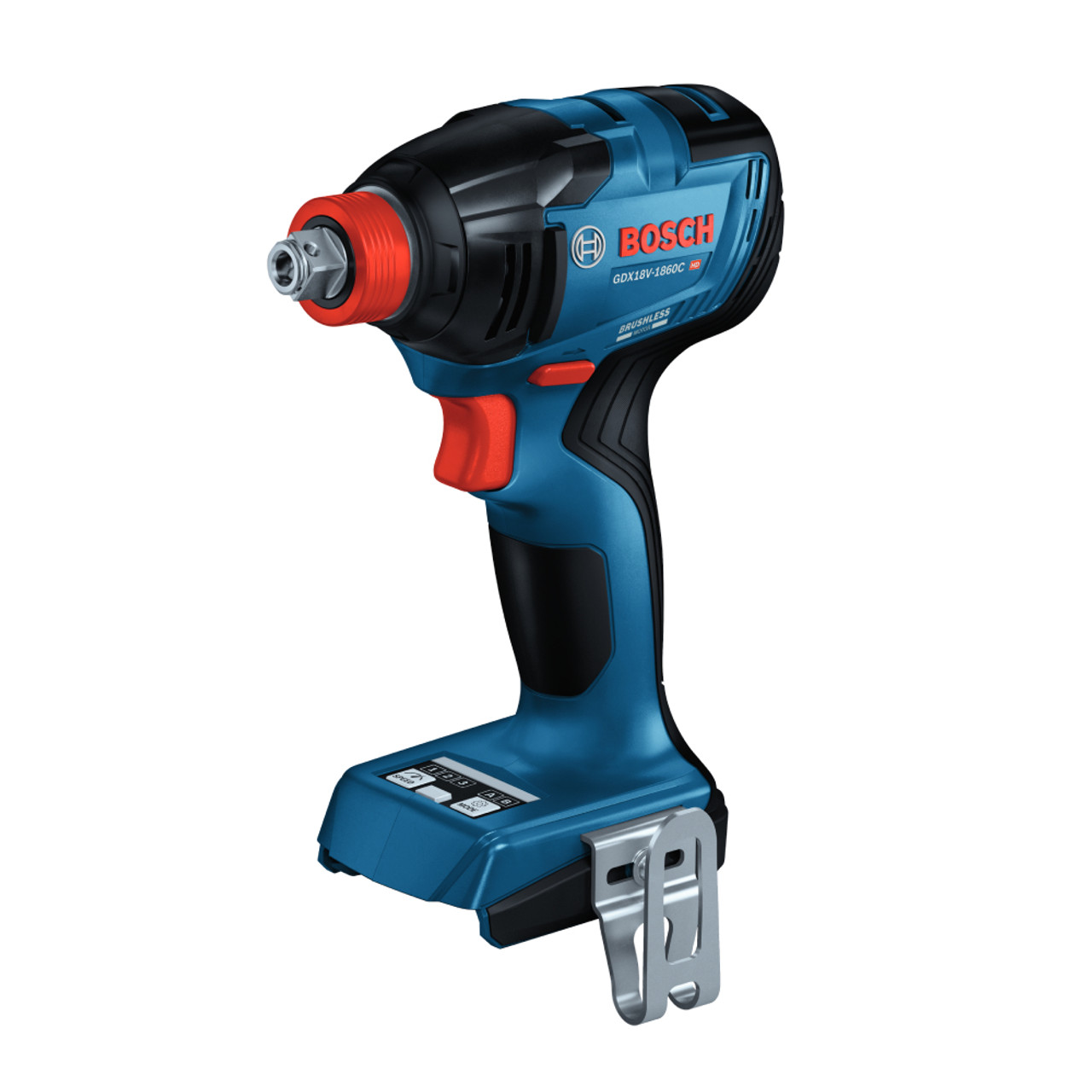 Bosch GDX18V-1860CN 18V 1/4 inch  and 1/2 inch Cordless Brushless Two-In-One Bit/Socket Impact Driver/Wrench (Tool Only)