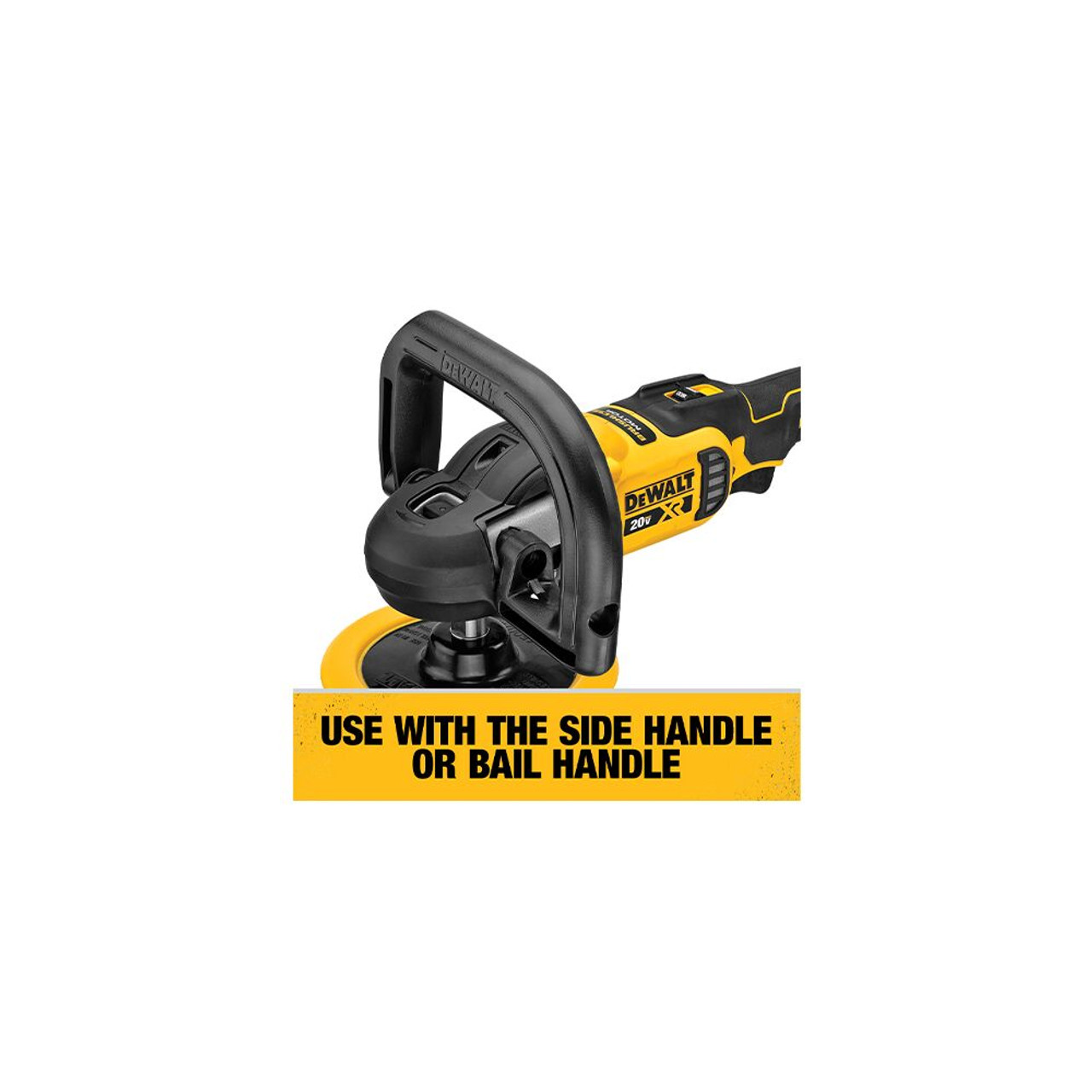 DeWalt DCM849B 20V MAX XR Cordless Variable-Speed 7 inch Rotary Polisher (Tool Only)