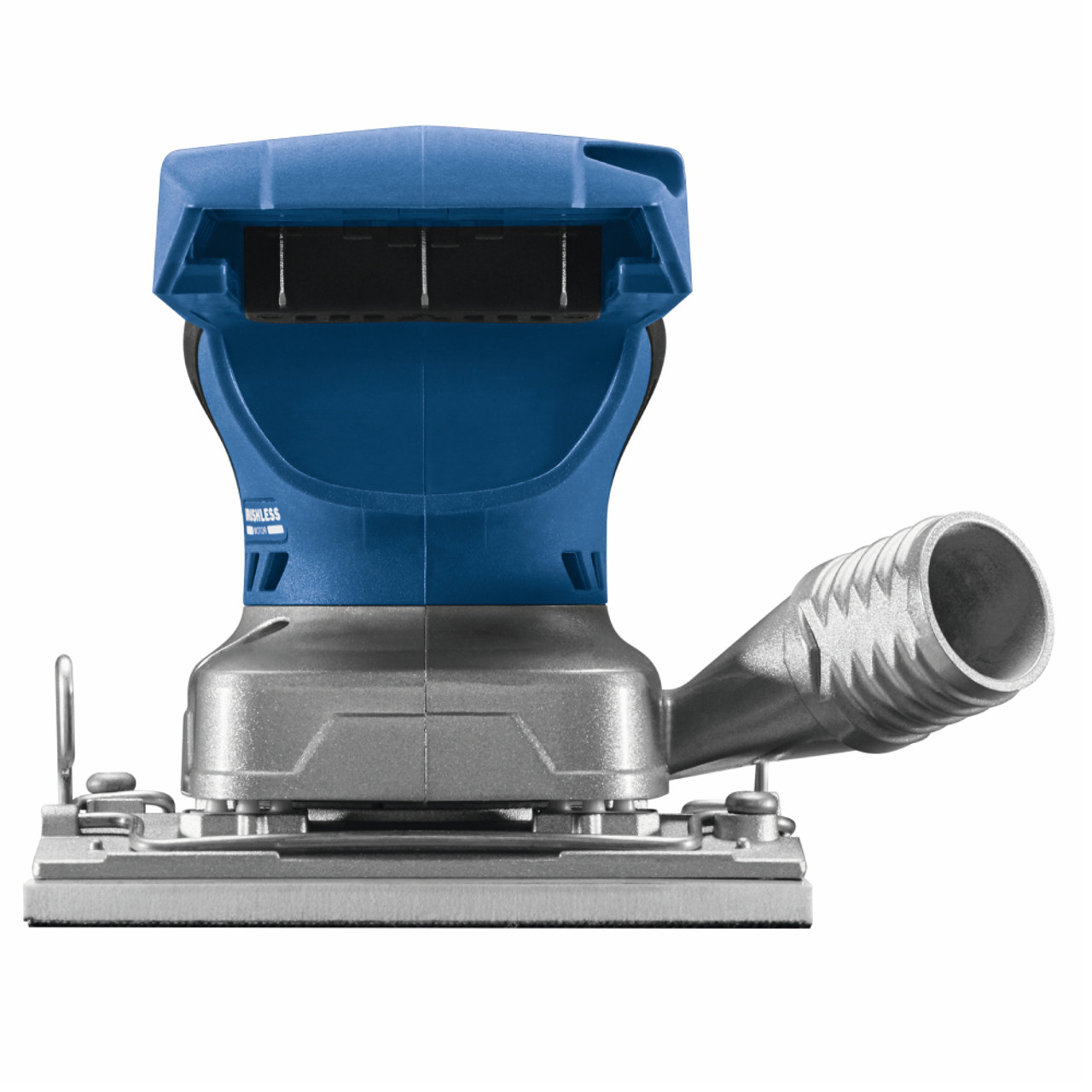 Bosch GSS18V-40N 18V Cordless Brushless Sheet Orbital Finishing Sander (Tool Only) showing sander from a different angle Bosch GSS18V-40N 18V Cordless Brushless Sheet Orbital Finishing Sander (Tool Only) showing sander from a different angle