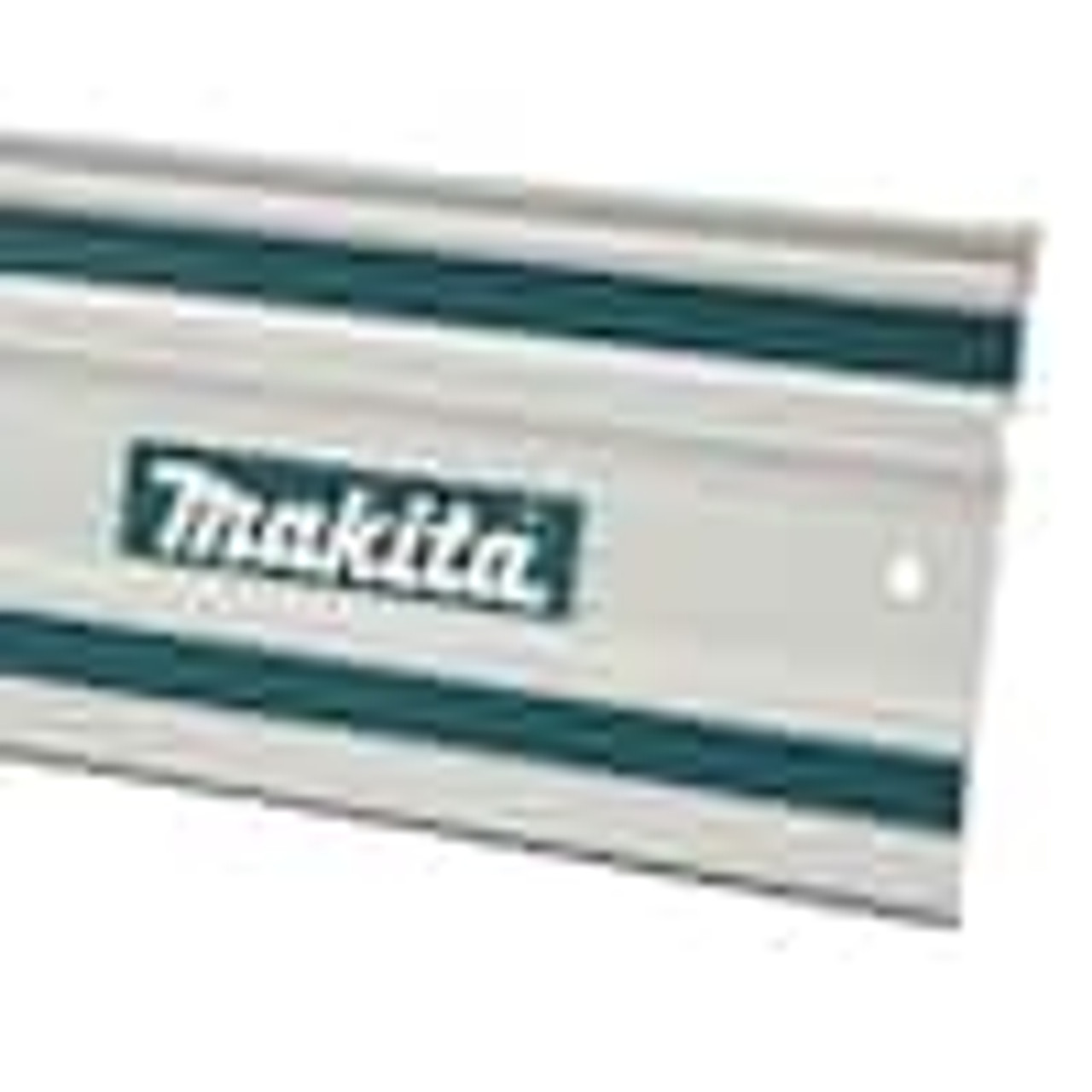 Makita 194368-5 55 inch Guide Rail for Plunge Cut Saw showing vinyl seats on track guide Makita 194368-5 55 inch Guide Rail for Plunge Cut Saw showing vinyl seats on track guide