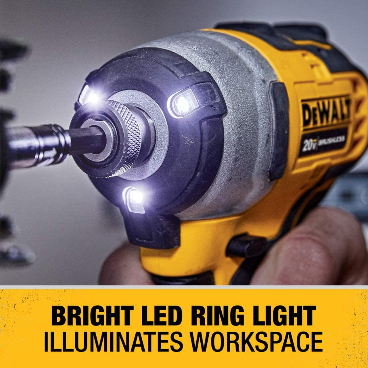 DeWalt 20V Brushless Compact 1/4 inch Impact Driver (Tool Only)