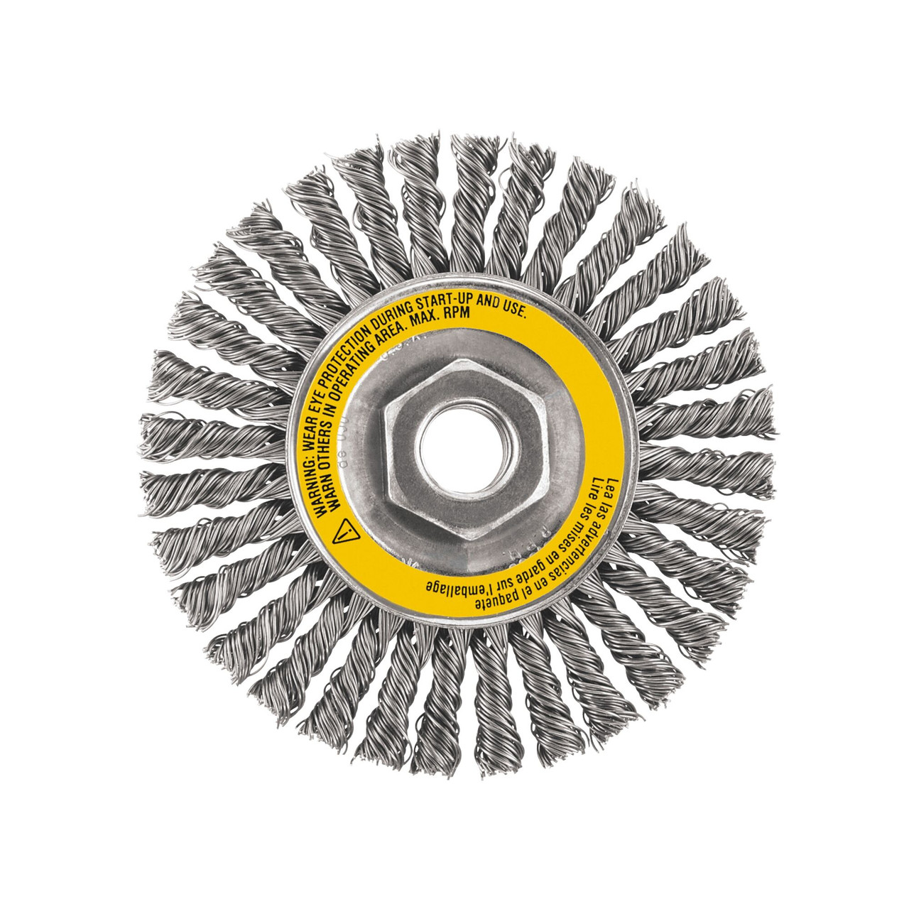 DeWalt DW49201 HP 5 inch Stringer Bead Wire Wheel DeWalt DW49201 HP 5 inch Stringer Bead Wire Wheel