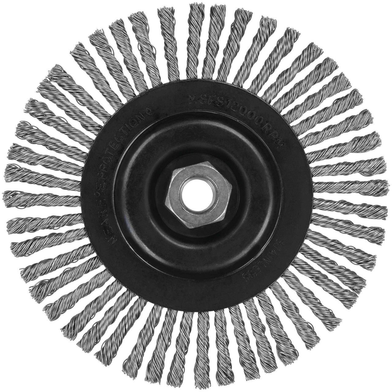 DeWalt DW49252 XP 6 Inch Stainless Steel Stringer Bead Wire Wheel DeWalt DW49252 XP 6 Inch Stainless Steel Stringer Bead Wire Wheel