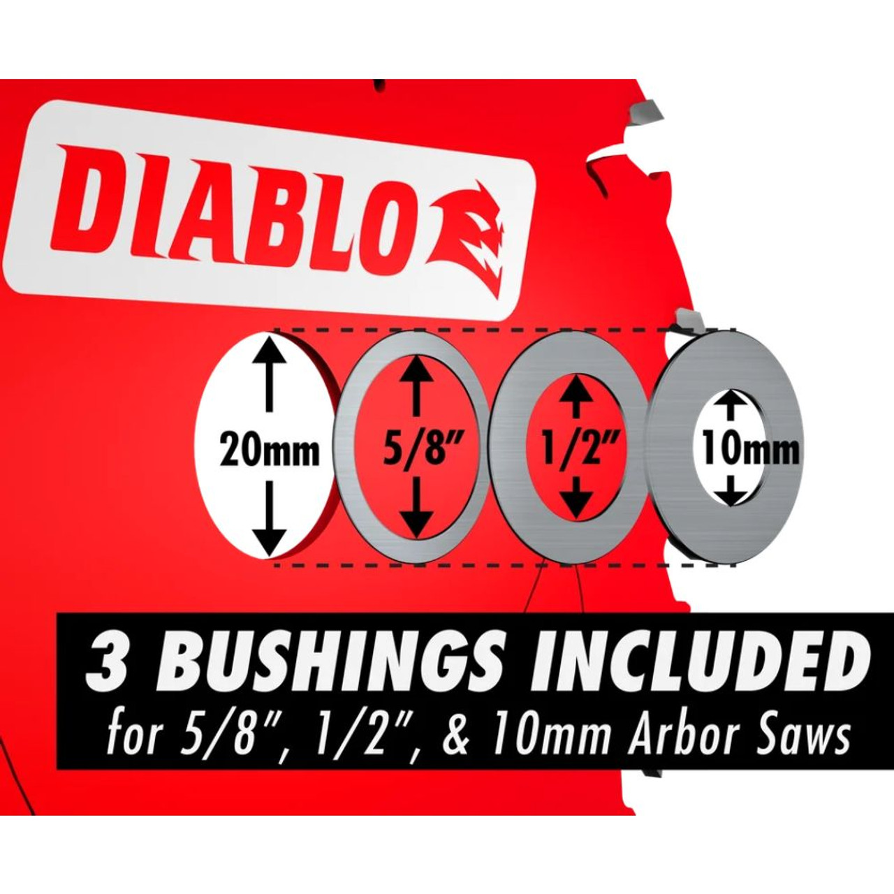 Diablo D053850NMX 5-3/8 inch x 50T Aluminum Cutting Trim Saw Blade Diablo D053850NMX 5-3/8 inch x 50T Aluminum Cutting Trim Saw Blade
