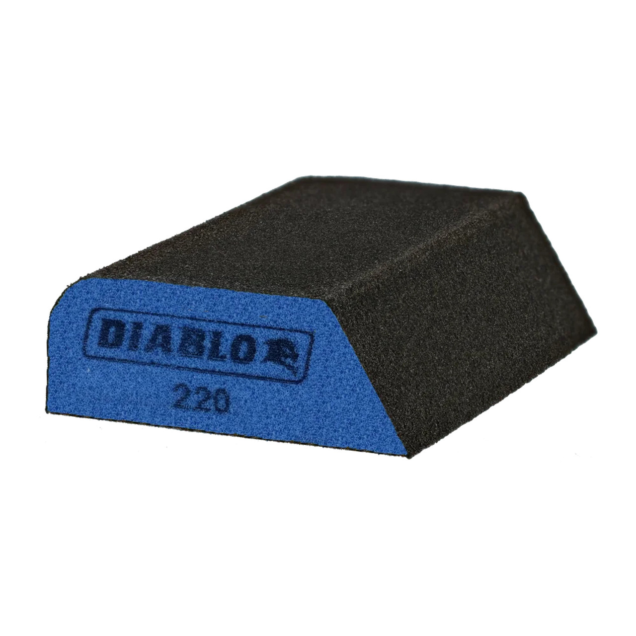 Diablo DFBCOMBMFN01G 4 Inch x 2-1/2 Inch x 1 Inch 220-Grit Blue Dual-Edge Sanding Sponge Diablo DFBCOMBMFN01G 4 Inch x 2-1/2 Inch x 1 Inch 220-Grit Blue Dual-Edge Sanding Sponge