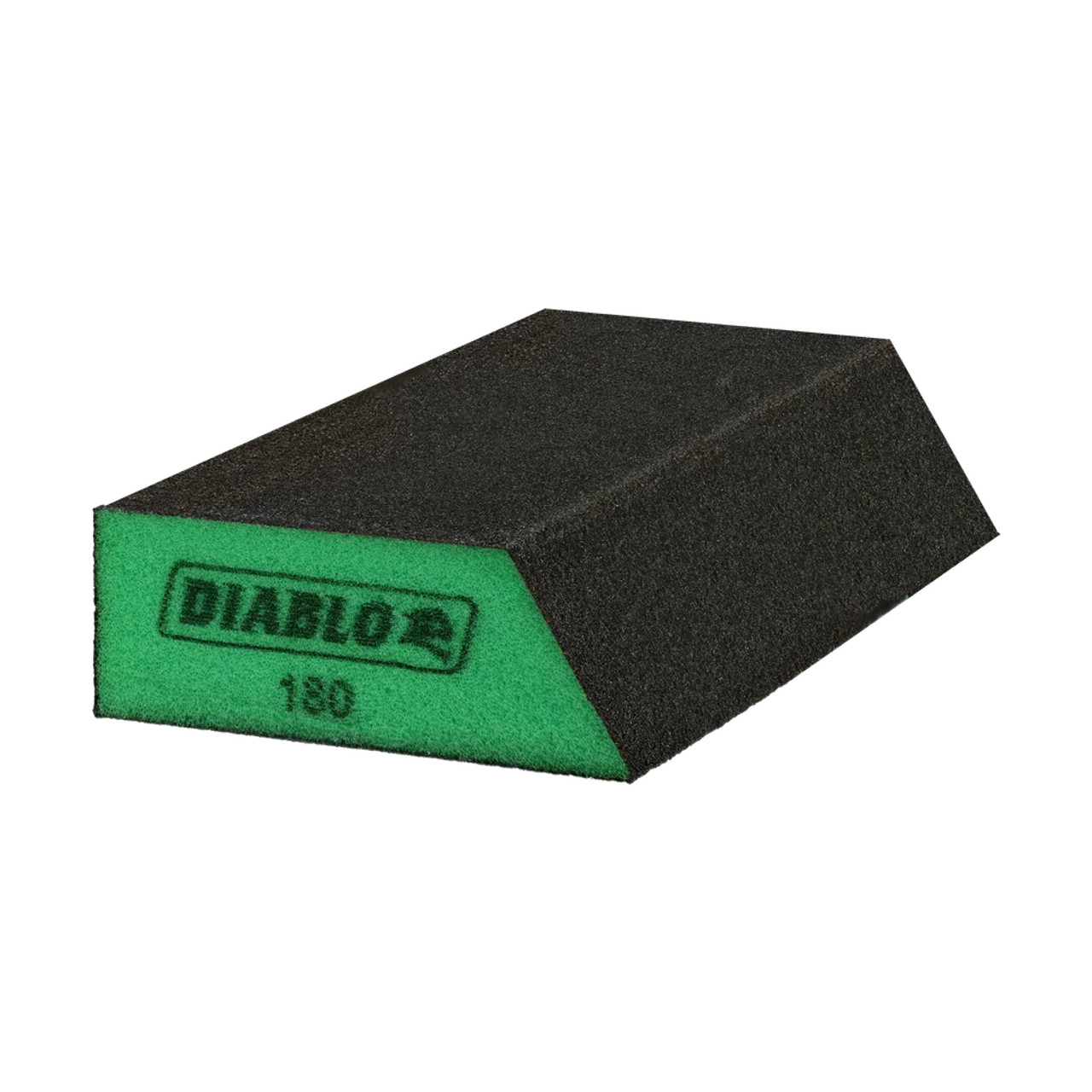 Diablo DFBLANGSFN01G 5 Inch x 3 Inch x 1 Inch 180-Grit Green Large Corner Contact Sanding Sponge Diablo DFBLANGSFN01G 5 Inch x 3 Inch x 1 Inch 180-Grit Green Large Corner Contact Sanding Sponge