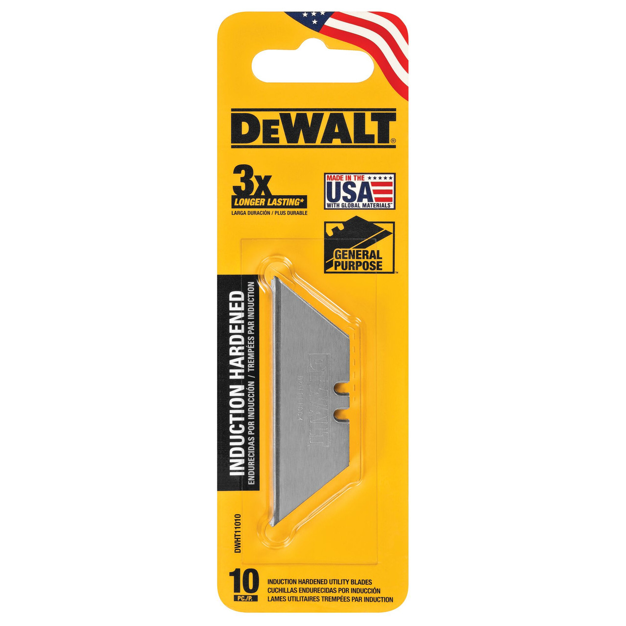 DeWalt DWHT11010 Heavy-Duty Utility Blades - 10pk