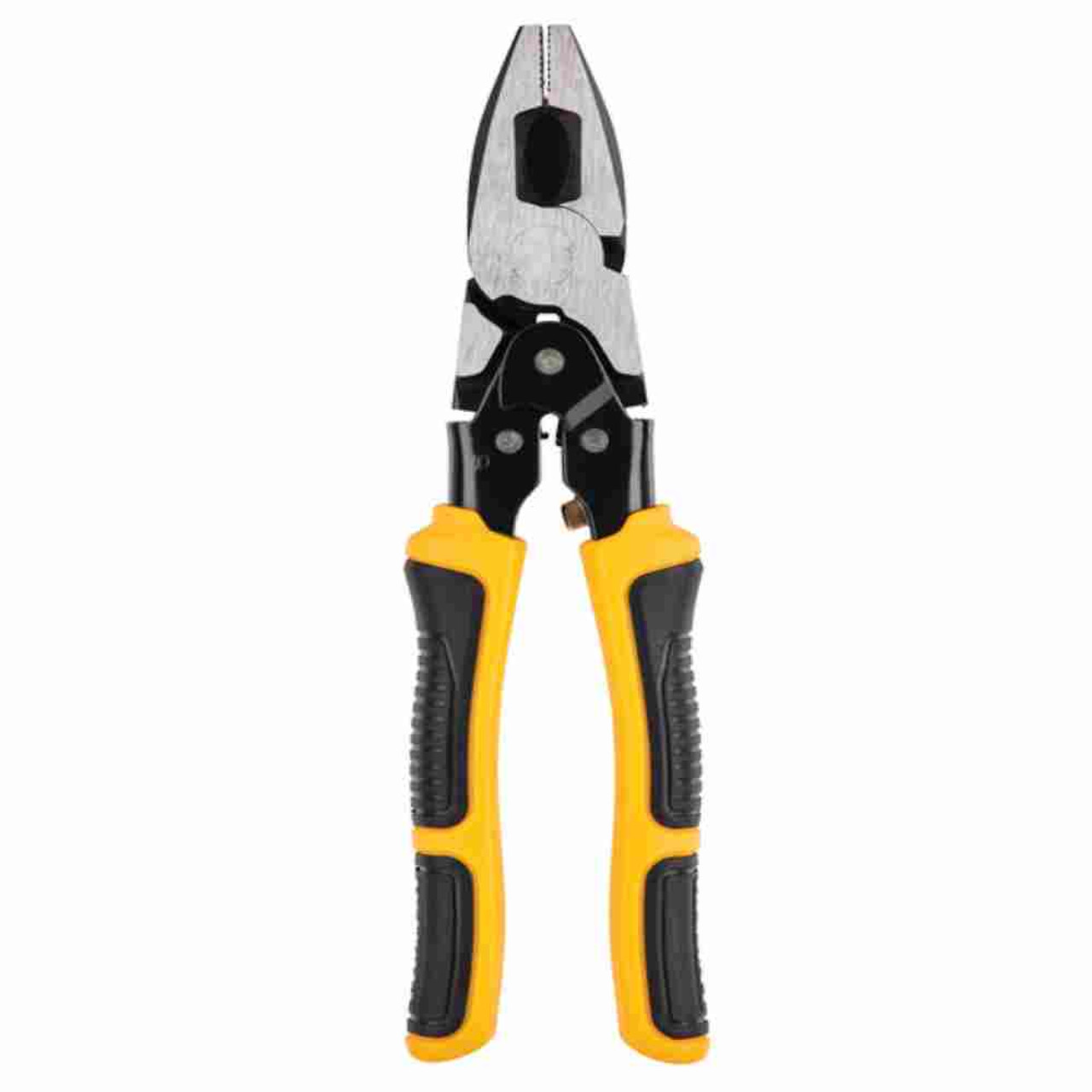 DeWalt DWHT70276 8 inch Compound Action Linesman Pliers - 3/8 inch Jaw Capacity DeWalt DWHT70276 8 inch Compound Action Linesman Pliers - 3/8 inch Jaw Capacity