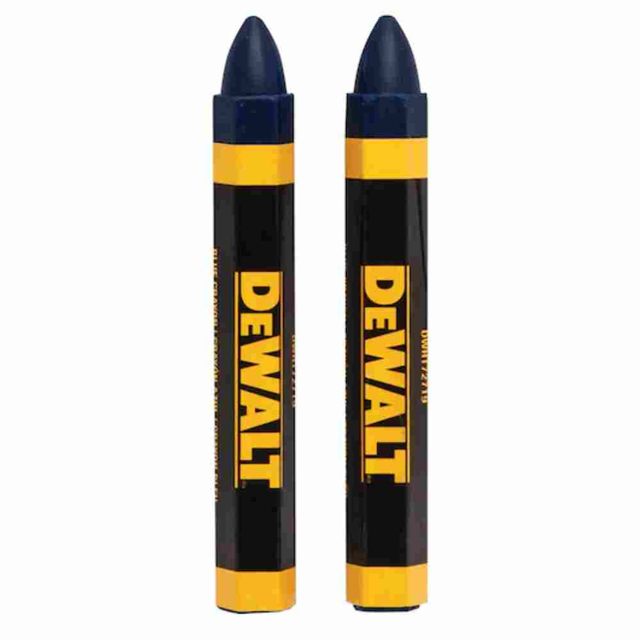 DeWalt DWHT72719 Blue Lumber Crayon - 2pk