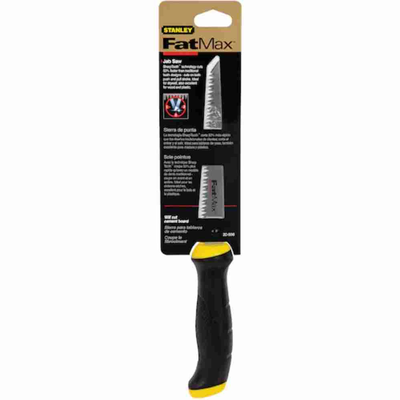 Stanley 20556 FATMAX 6 inch Jabsaw showing in packaging