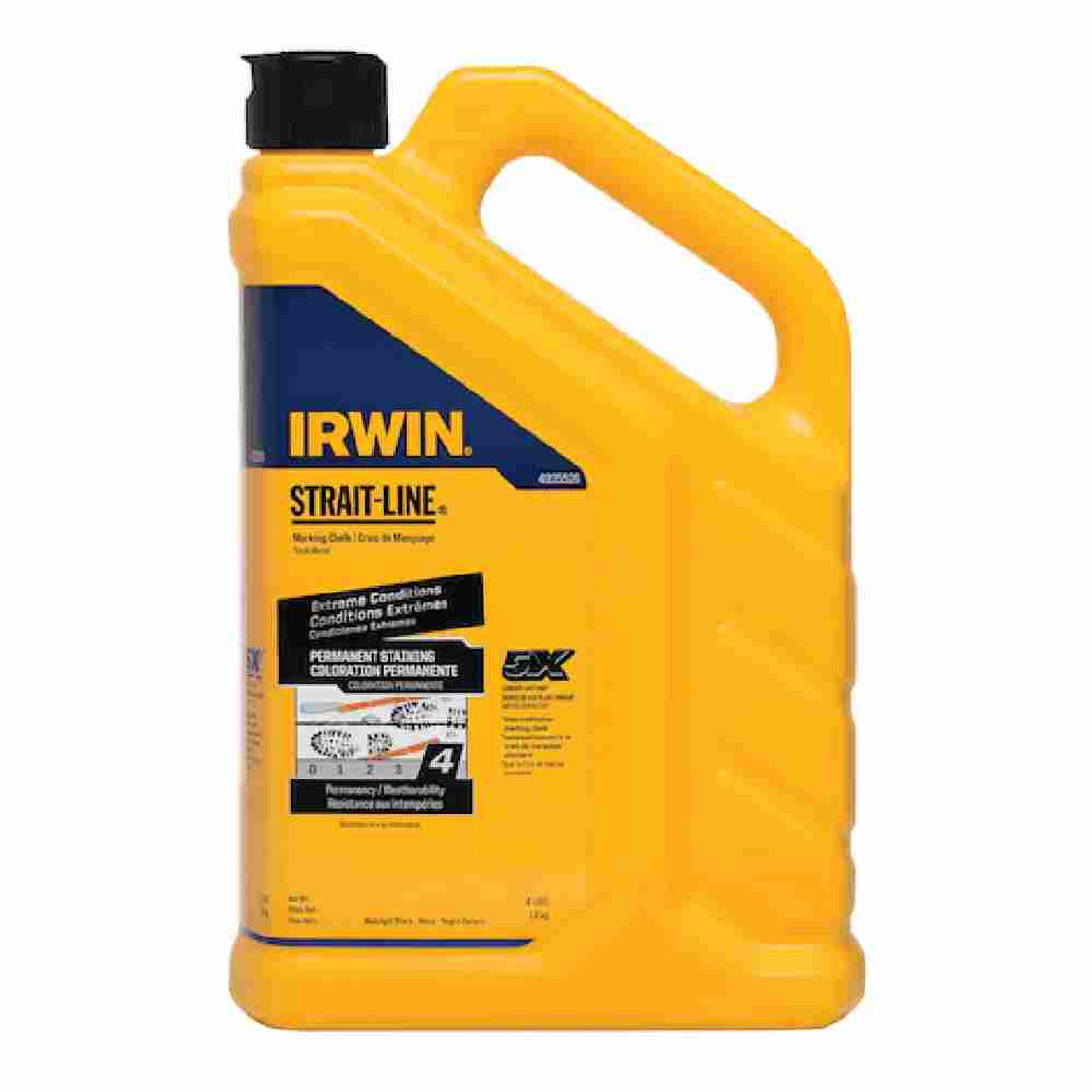 Irwin 4935526 Strait-Line 4lb Midnight Black Permanent Staining Marking Chalk Refill Irwin 4935526 Strait-Line 4lb Midnight Black Permanent Staining Marking Chalk Refill
