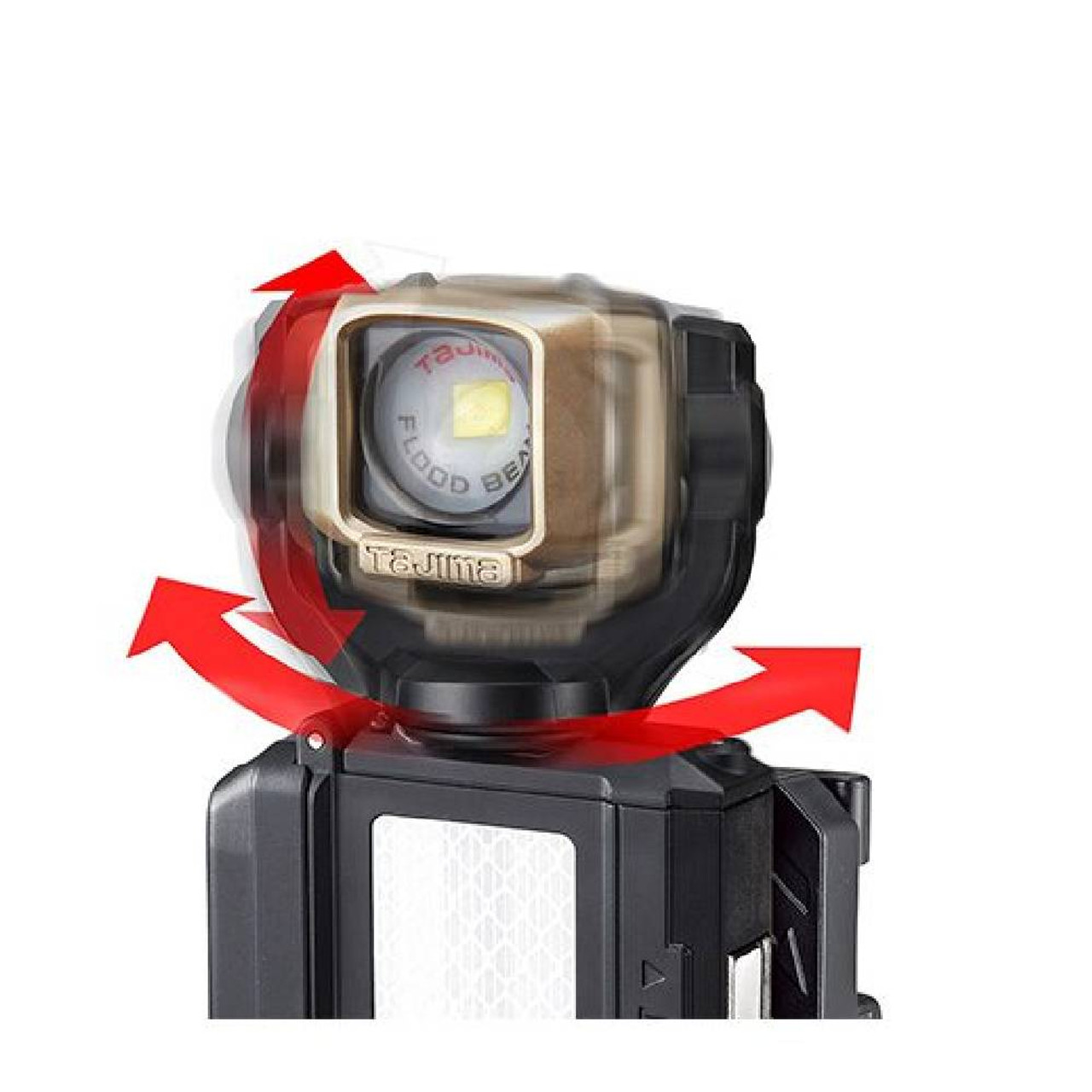 Tajima LE-SF501D-SP Grati-Lite M Magnetic 500 Lumen Flood Beam Detachable LED Work Light with Belt Holder Tajima LE-SF501D-SP Grati-Lite M Magnetic 500 Lumen Flood Beam Detachable LED Work Light with Belt Holder