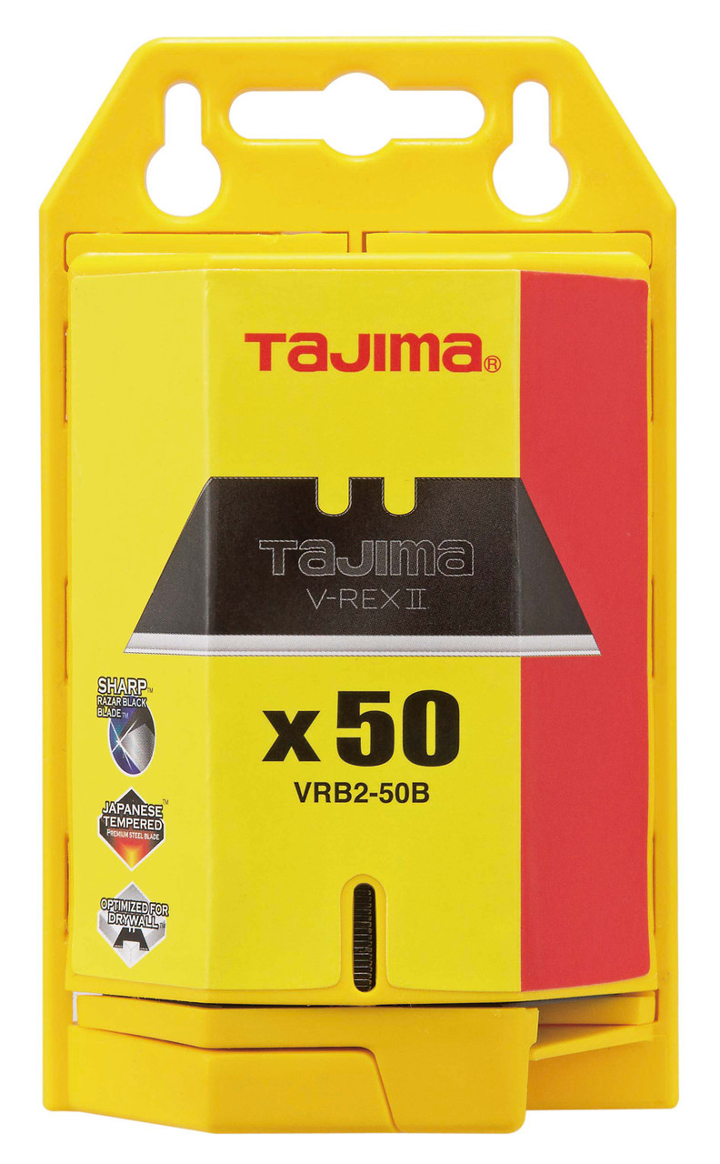 Tajima VRB2-50B V-REX II Utility Knife Blades - 50pk