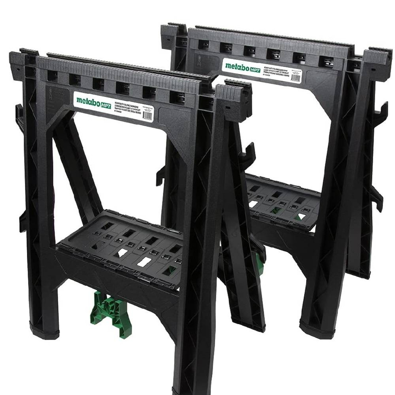Metabo HPT 115445M Folding Sawhorses - 2pk Metabo HPT 115445M Folding Sawhorses - 2pk