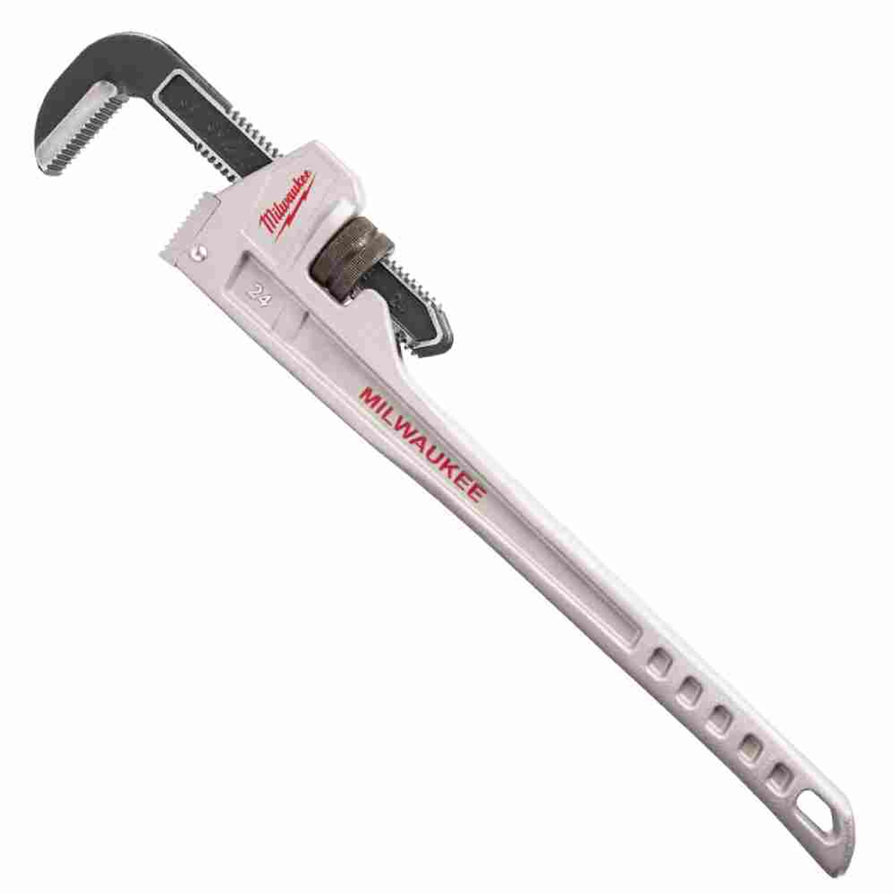Milwaukee 48-22-7224 24 inch Aluminum Pipe Wrench Milwaukee 48-22-7224 24 inch Aluminum Pipe Wrench