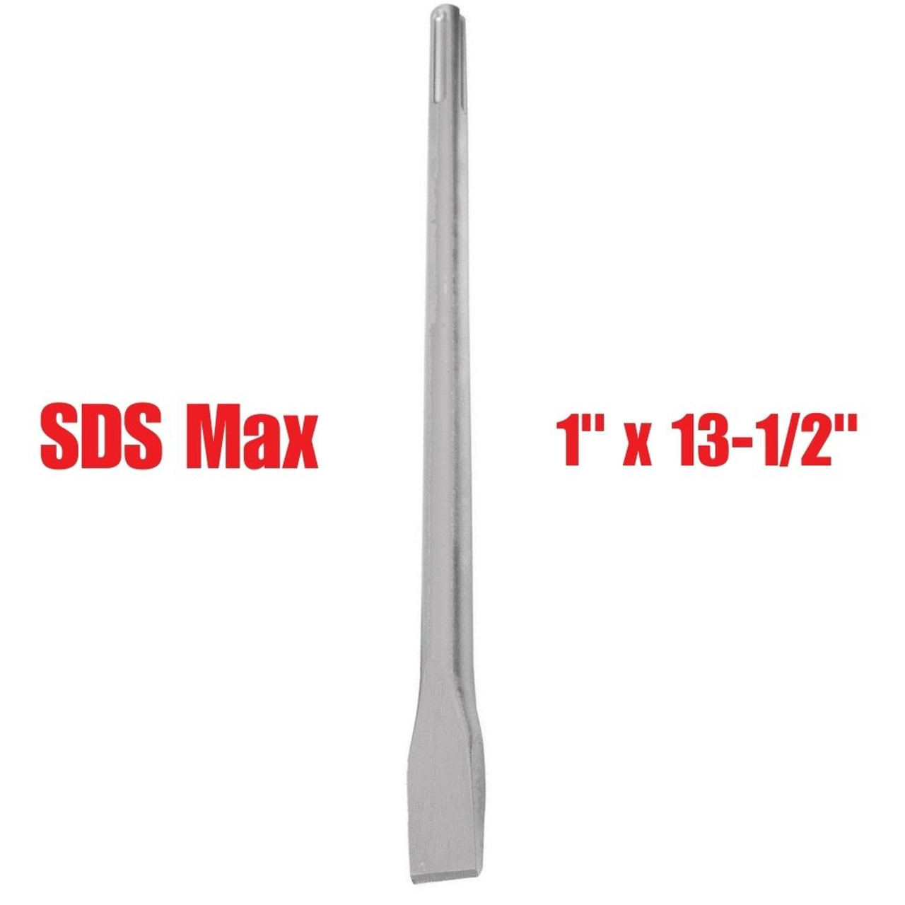 Truwerx 46171 1 Inch x 13-1/2 Inch SDS Max Rotary Hammer Flat Chisel
