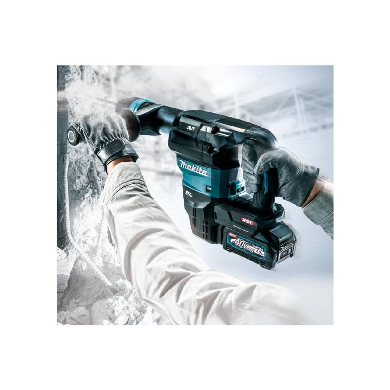 Makita HM001GZ 40V Max XGT Cordless SDS MAX Demolition Hammer (Tool Only) Makita HM001GZ 40V Max XGT Cordless SDS MAX Demolition Hammer (Tool Only)