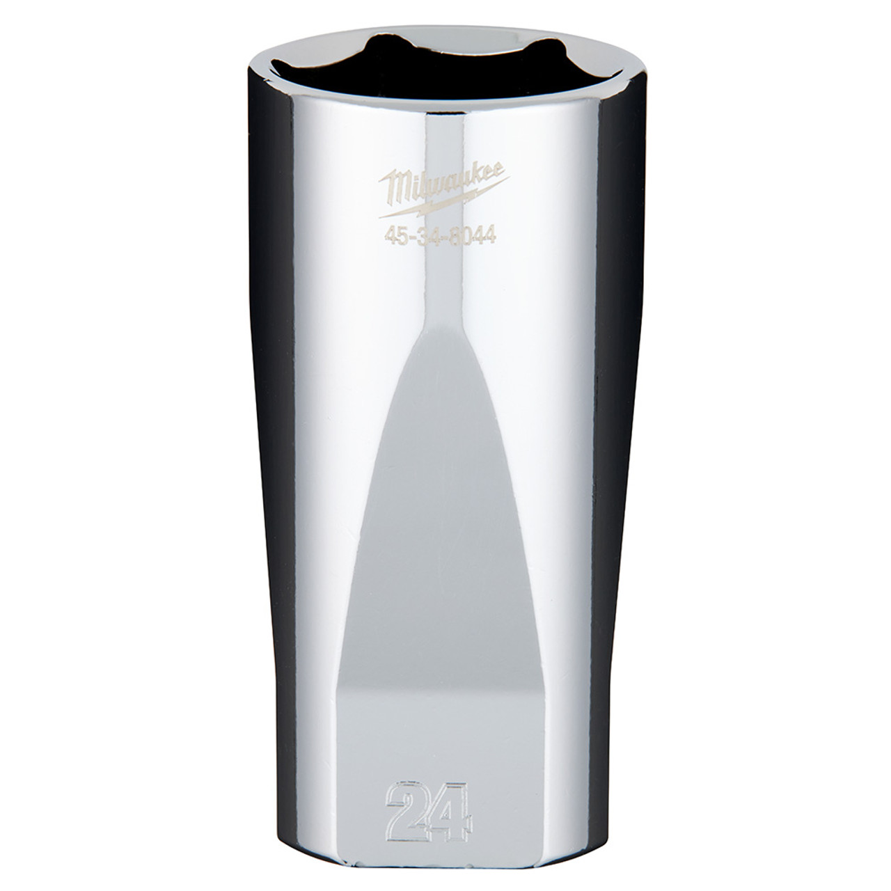 Milwaukee 45-34-8044 24mm 3/8 inch Drive Metric 6pt Deep Socket