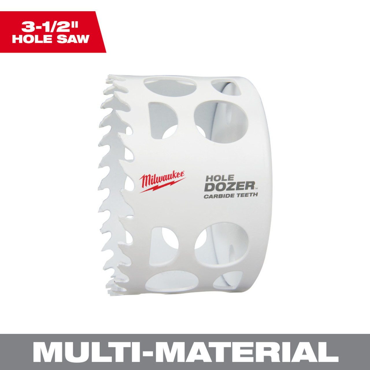 Milwaukee 49-56-0738 HOLE DOZER 3-1/2 inch Hole Saw with Carbide Teeth