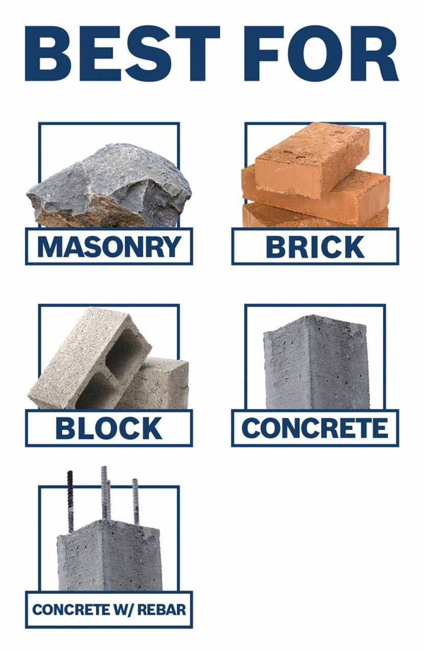 Bosch HCFC2227 Bulldog Xtreme 3/4 inch x 16 inch x 18 inch 4-Cutter SDS-Plus Rotary Hammer Drill Bit Bosch HCFC2227 Bulldog Xtreme 3/4 inch x 16 inch x 18 inch 4-Cutter SDS-Plus Rotary Hammer Drill Bit