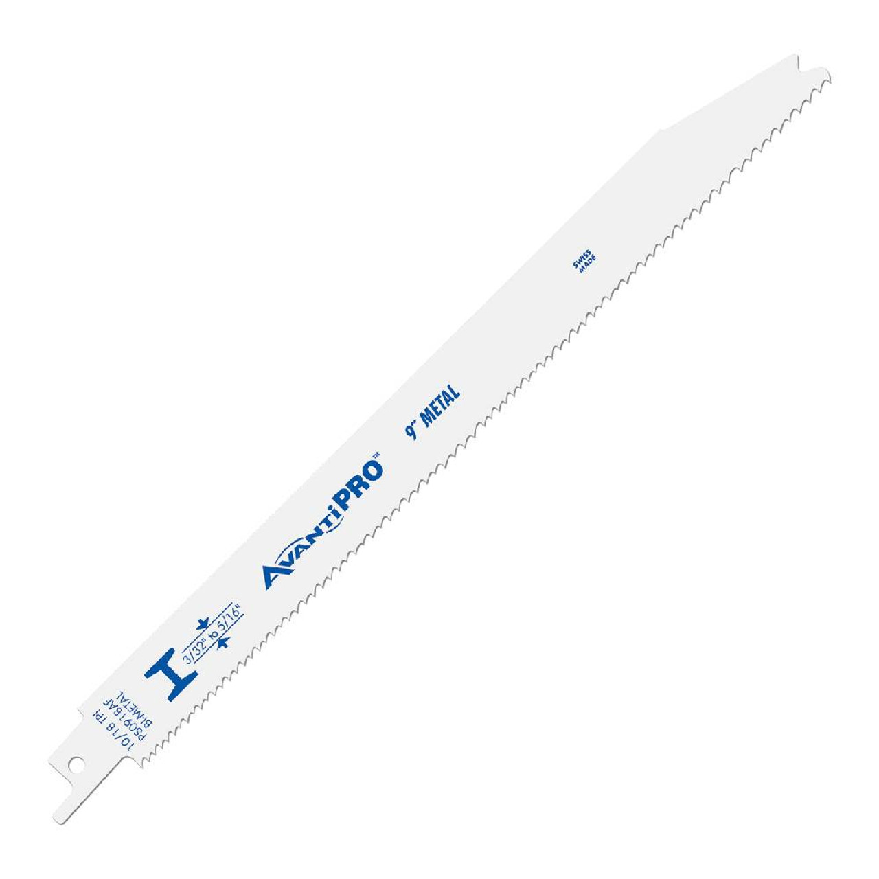 AvantiPRO PS0918AFC 9 Inch 10/18 TPI Bi-Metal Reciprocating Saw Blade for Medium Metal Cutting AvantiPRO PS0918AFC 9 Inch 10/18 TPI Bi-Metal Reciprocating Saw Blade for Medium Metal Cutting