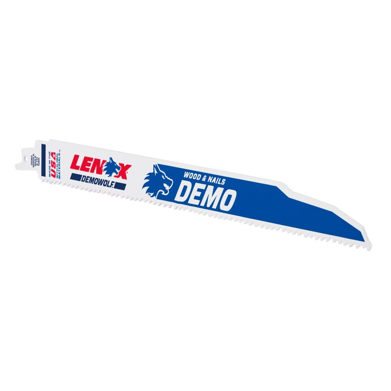Lenox 20373106R5 DemoWolf  12 inch x 1 inch x .062 inch 6 TPI Reciprocating Saw Blades for Demolition - 5pk
