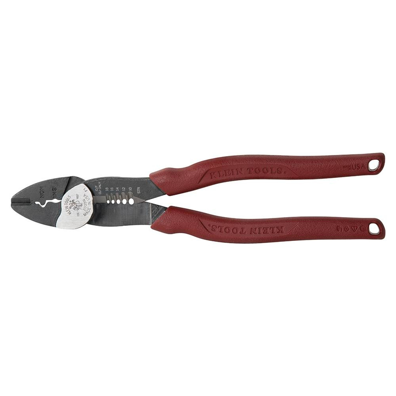 Klein Tools 2005N Forged Steel Wire Crimper, Cutter, Stripper Klein Tools 2005N Forged Steel Wire Crimper, Cutter, Stripper