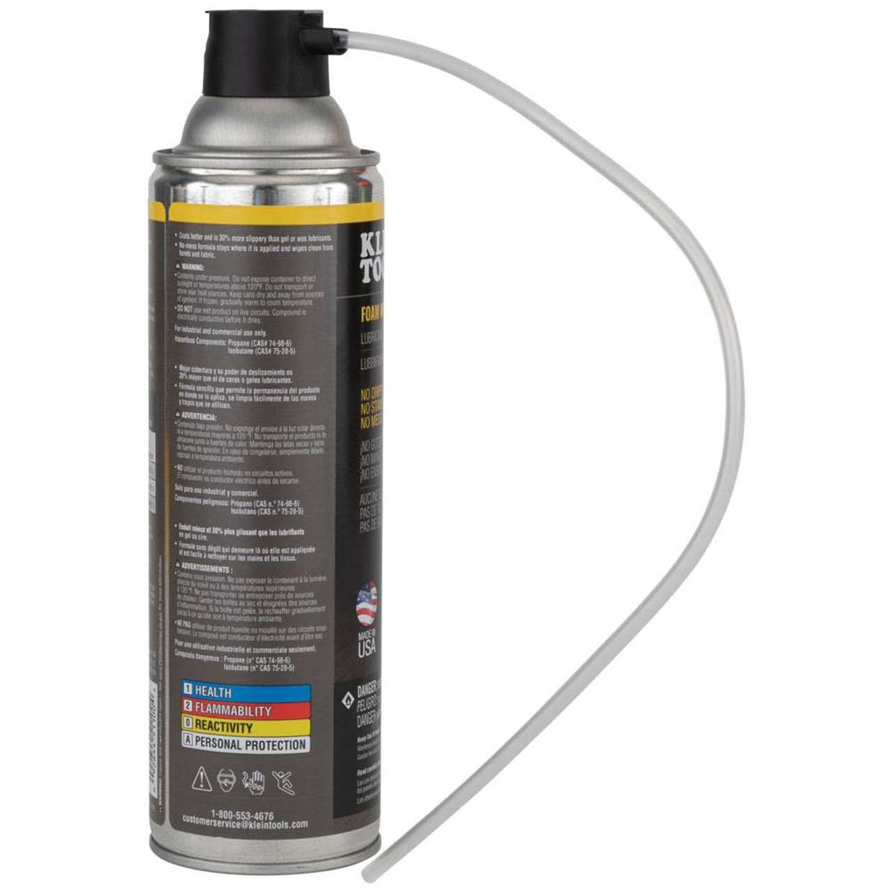 Klein Tools 51100 Wire Pulling Foam Lubricant Spray Klein Tools 51100 Wire Pulling Foam Lubricant Spray