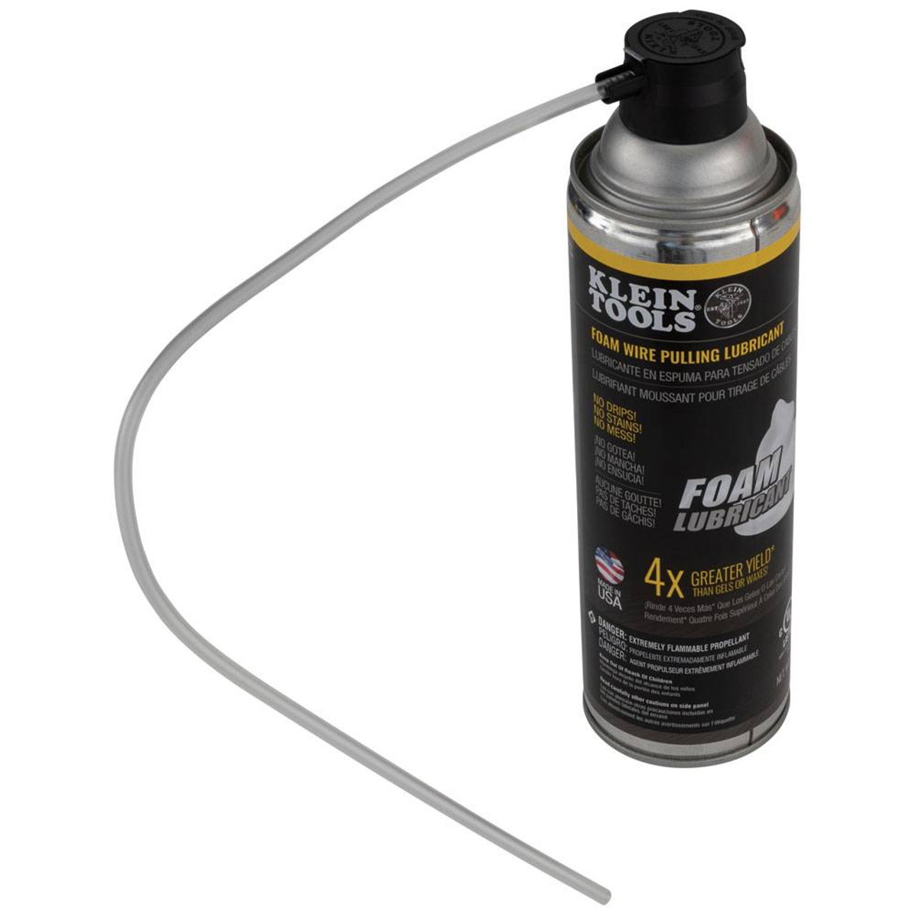 Klein Tools 51100 Wire Pulling Foam Lubricant Spray Klein Tools 51100 Wire Pulling Foam Lubricant Spray