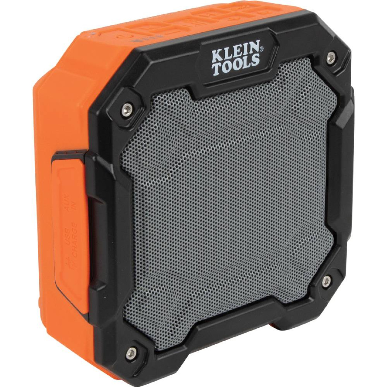 Klein Tools AEPJS3 Rechargeable Mid-Size Bluetooth Jobsite Speaker with Magnet  and Hook Klein Tools AEPJS3 Rechargeable Mid-Size Bluetooth Jobsite Speaker with Magnet  and Hook