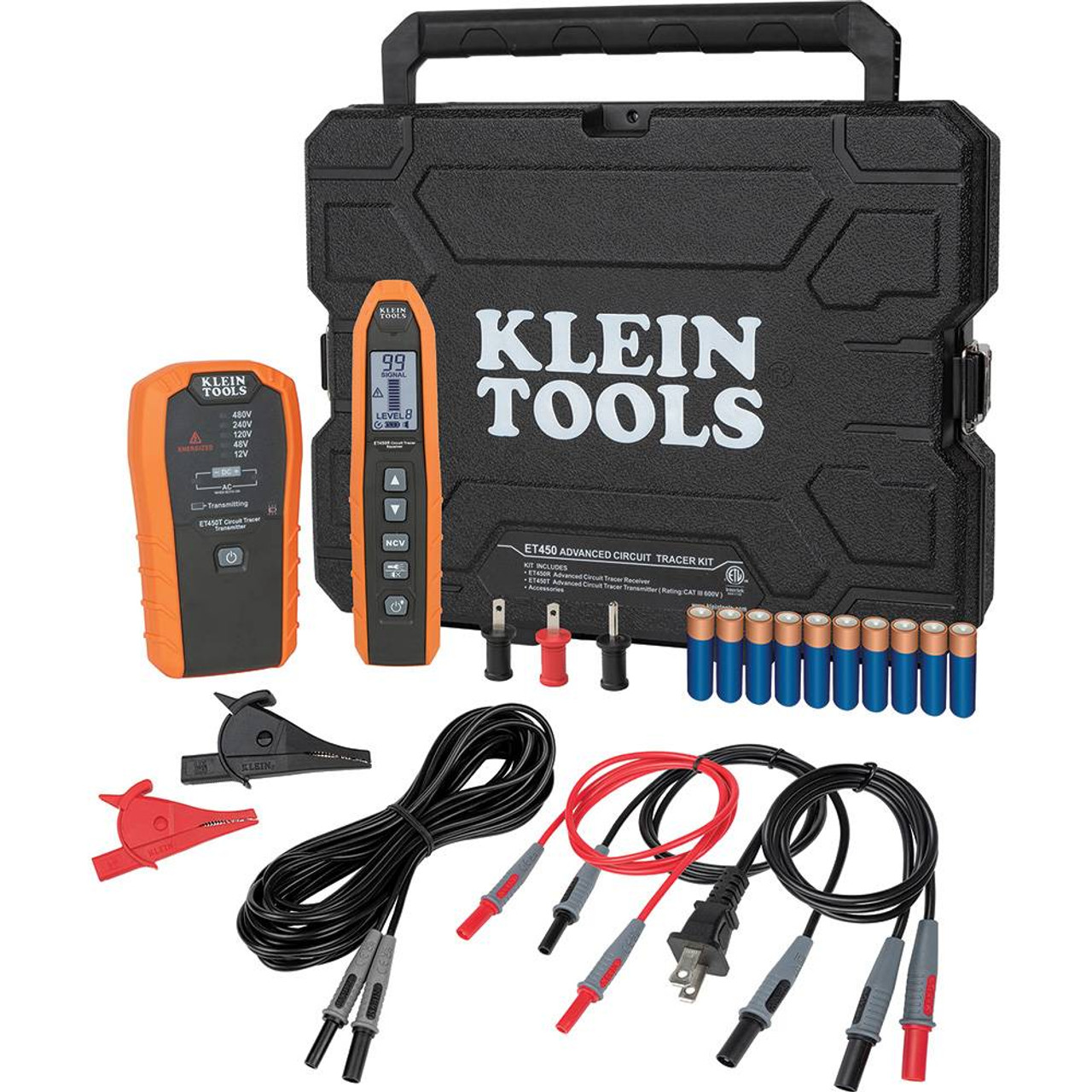 Klein Tools ET450 Advanced Circuit Tracer Kit Klein Tools ET450 Advanced Circuit Tracer Kit