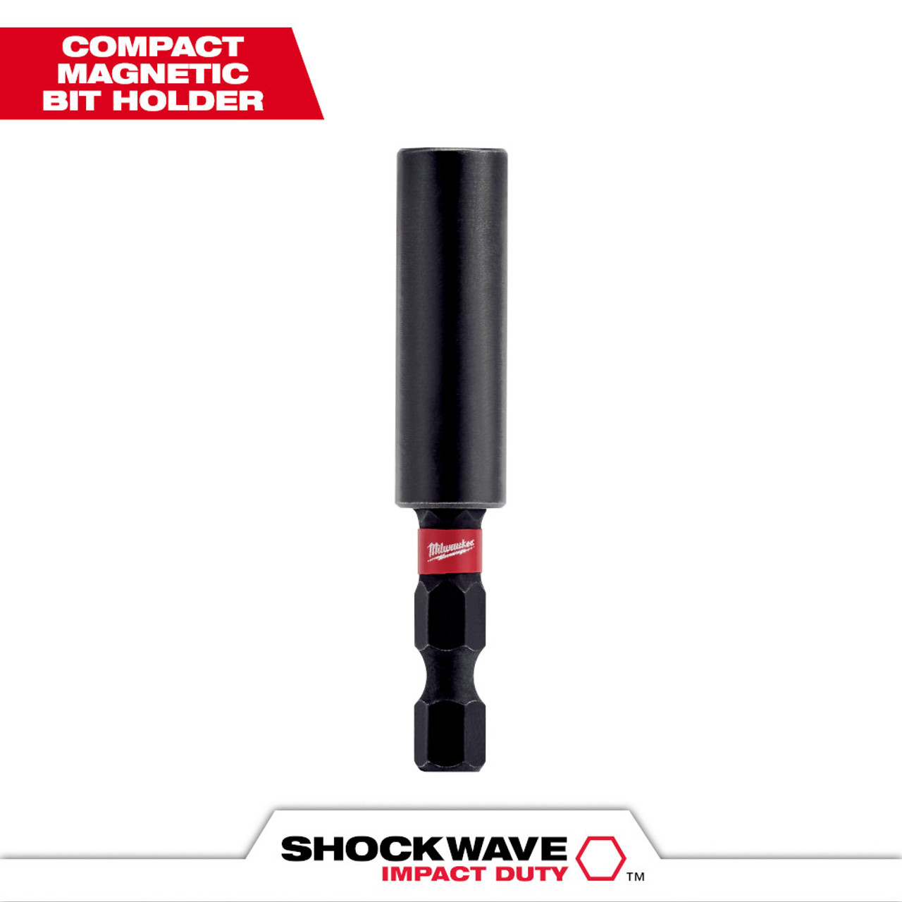Milwaukee 48-32-4502 SHOCKWAVE Impact Duty 2-3/8 inch Magnetic Bit Holder Milwaukee 48-32-4502 SHOCKWAVE Impact Duty 2-3/8 inch Magnetic Bit Holder