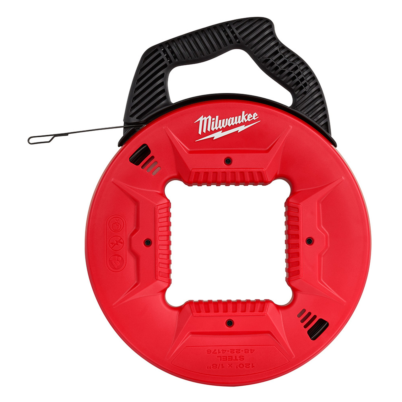 Milwaukee 48-22-4176 120 feet 1/8 inch Steel Fish Tape Milwaukee 48-22-4176 120 feet 1/8 inch Steel Fish Tape