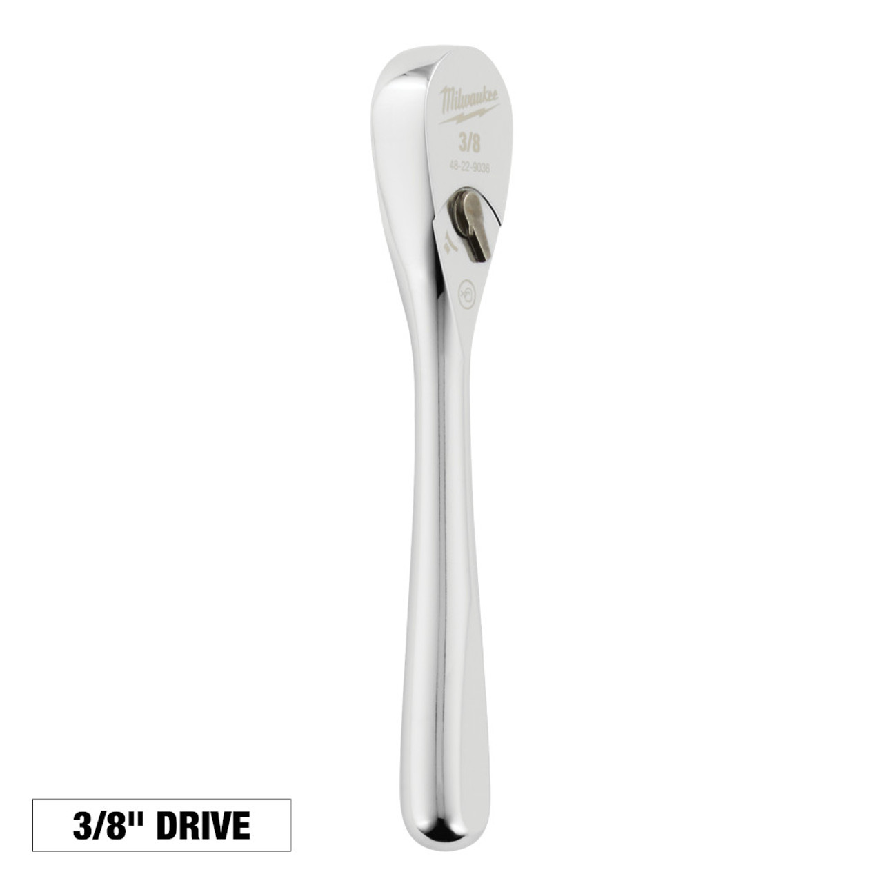 Milwaukee 48-22-9036 3/8-inch Drive 5-inch Stubby Ratchet Milwaukee 48-22-9036 3/8-inch Drive 5-inch Stubby Ratchet