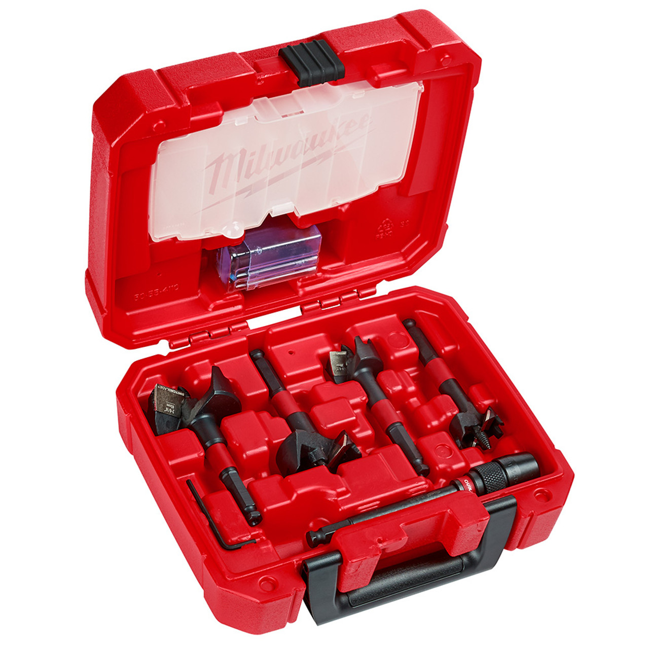 Milwaukee 49-22-5100 5pc SwitchBlade Selfeed Bit Plumber foots Kit Milwaukee 49-22-5100 5pc SwitchBlade Selfeed Bit Plumber foots Kit