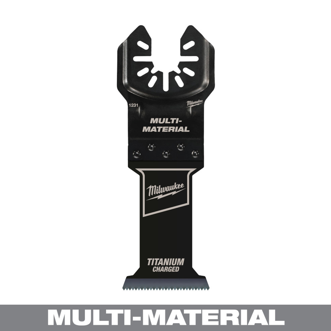 Milwaukee 49-25-1231 OPEN-LOK 1-3/8-inch Universal Fit Titanium Enhanced Bi-Metal Multi-Material Cutting Multi-Tool Oscillating Blade Milwaukee 49-25-1231 OPEN-LOK 1-3/8-inch Universal Fit Titanium Enhanced Bi-Metal Multi-Material Cutting Multi-Tool Oscillating Blade