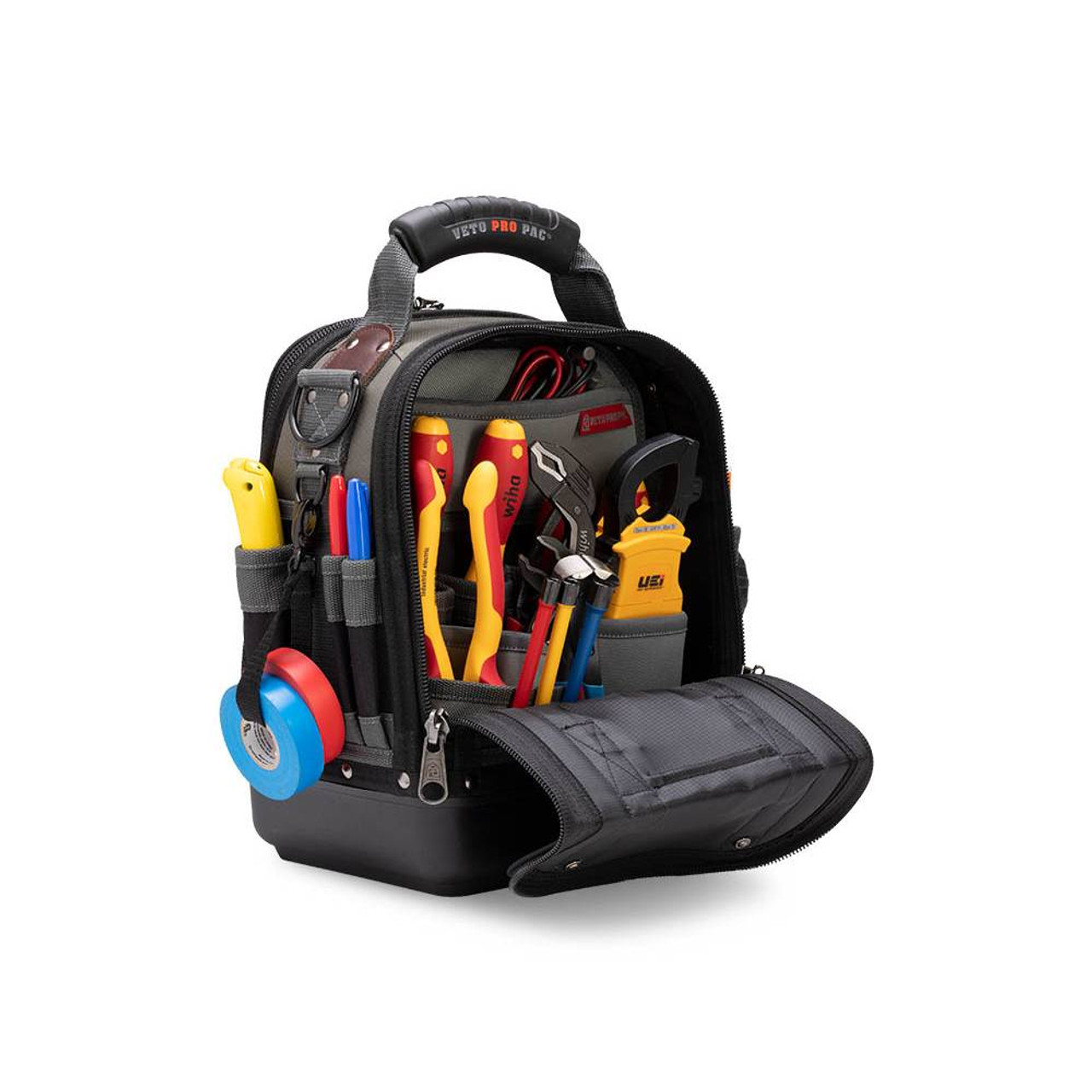 Veto Pro Pac TECHMCT 44-Pocket Compact Service Tech Tool Bag Veto Pro Pac TECHMCT 44-Pocket Compact Service Tech Tool Bag