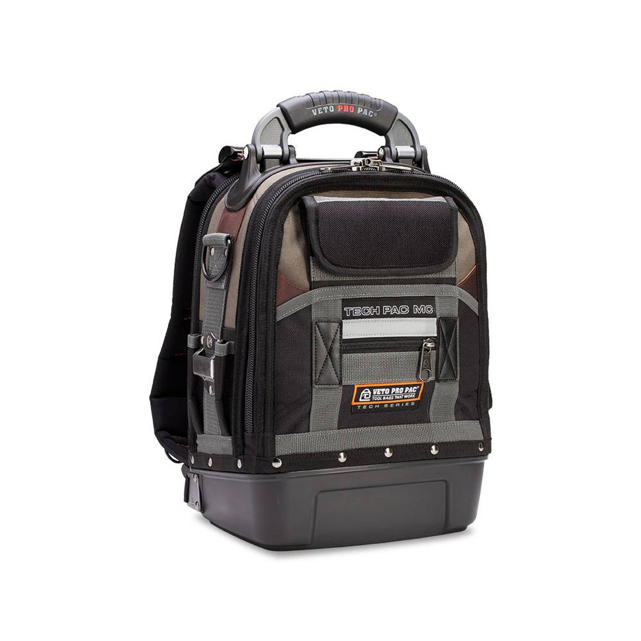 Veto Pro Pac TECHPACMC 39-Pocket Compact Service Tech Tool Backpack Veto Pro Pac TECHPACMC 39-Pocket Compact Service Tech Tool Backpack