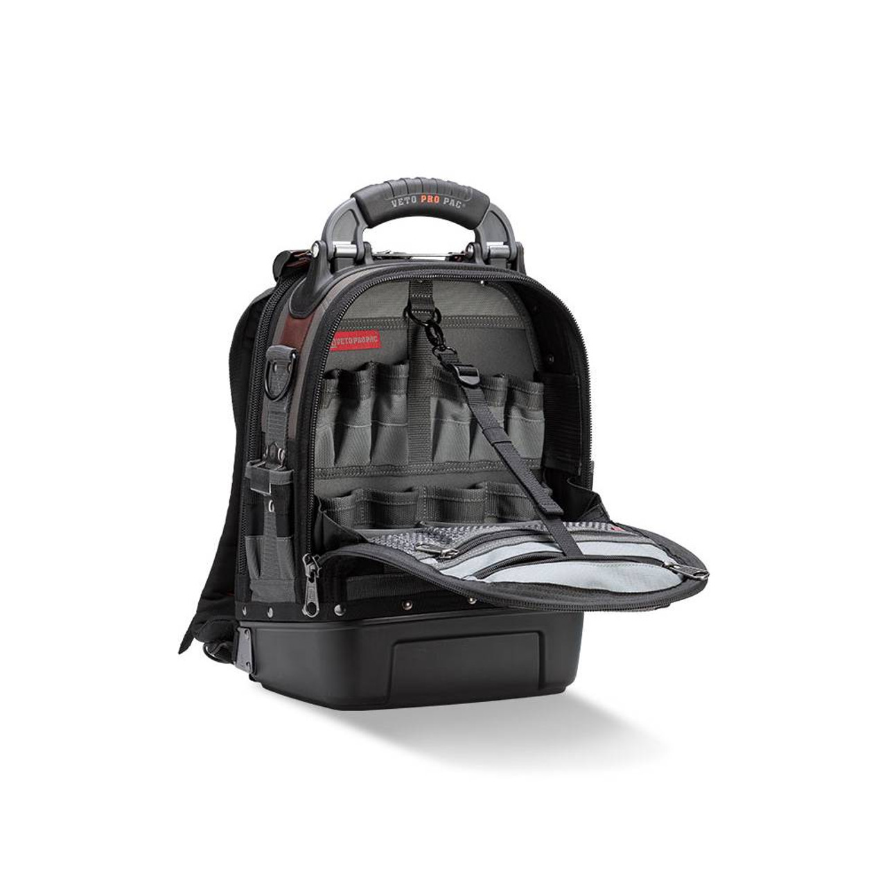Veto Pro Pac TECHPACMC 39-Pocket Compact Service Tech Tool Backpack Veto Pro Pac TECHPACMC 39-Pocket Compact Service Tech Tool Backpack