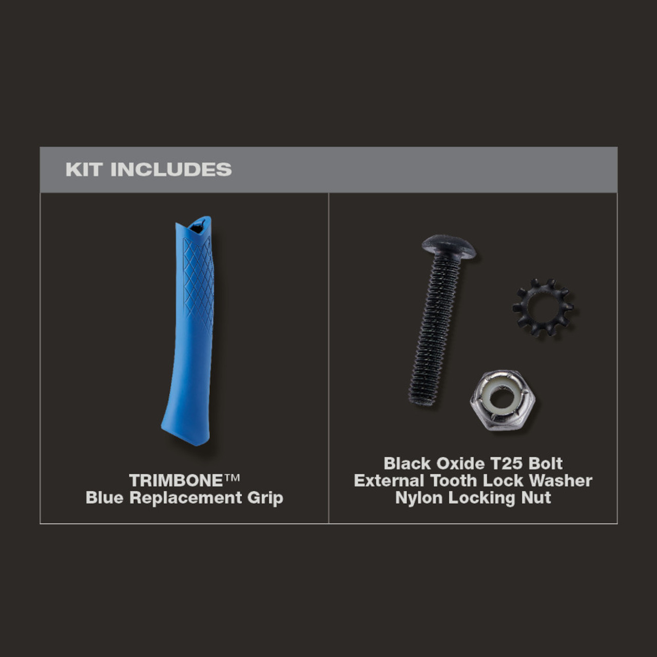 Stiletto TBRG-B TRIMBONE Hammer Replacement Grip - Blue Stiletto TBRG-B TRIMBONE Hammer Replacement Grip - Blue
