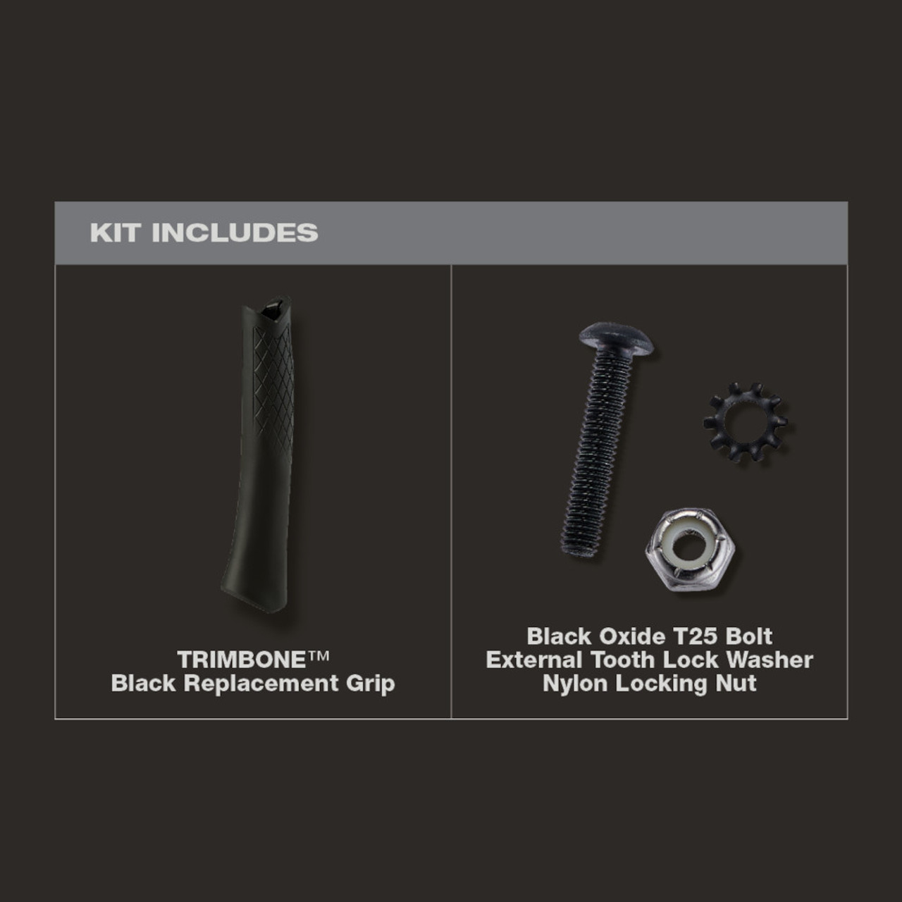 Stiletto TBRG-BL TRIMBONE Hammer Replacement Grip - Black Stiletto TBRG-BL TRIMBONE Hammer Replacement Grip - Black