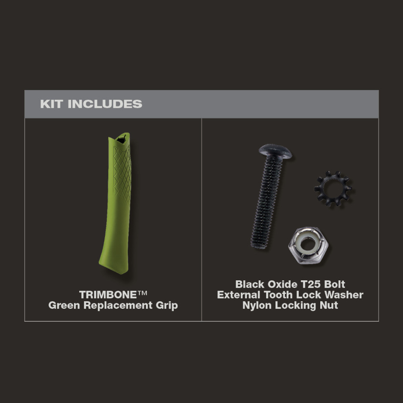 Stiletto TBRG-G TRIMBONE Hammer Replacement Grip - Green Stiletto TBRG-G TRIMBONE Hammer Replacement Grip - Green